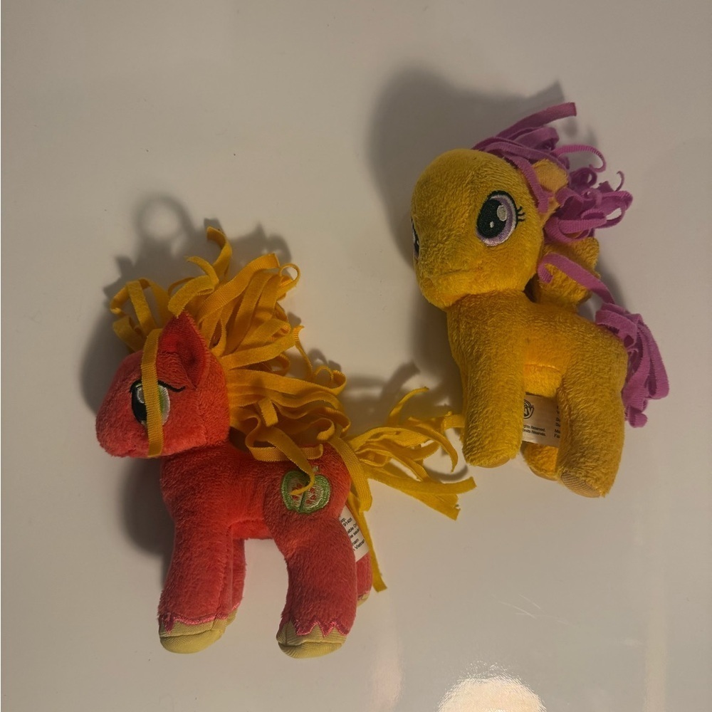 Hasbro My Little Pony McIntosh Big Mac 5” Plush Scootaloo 5” Plush 2014